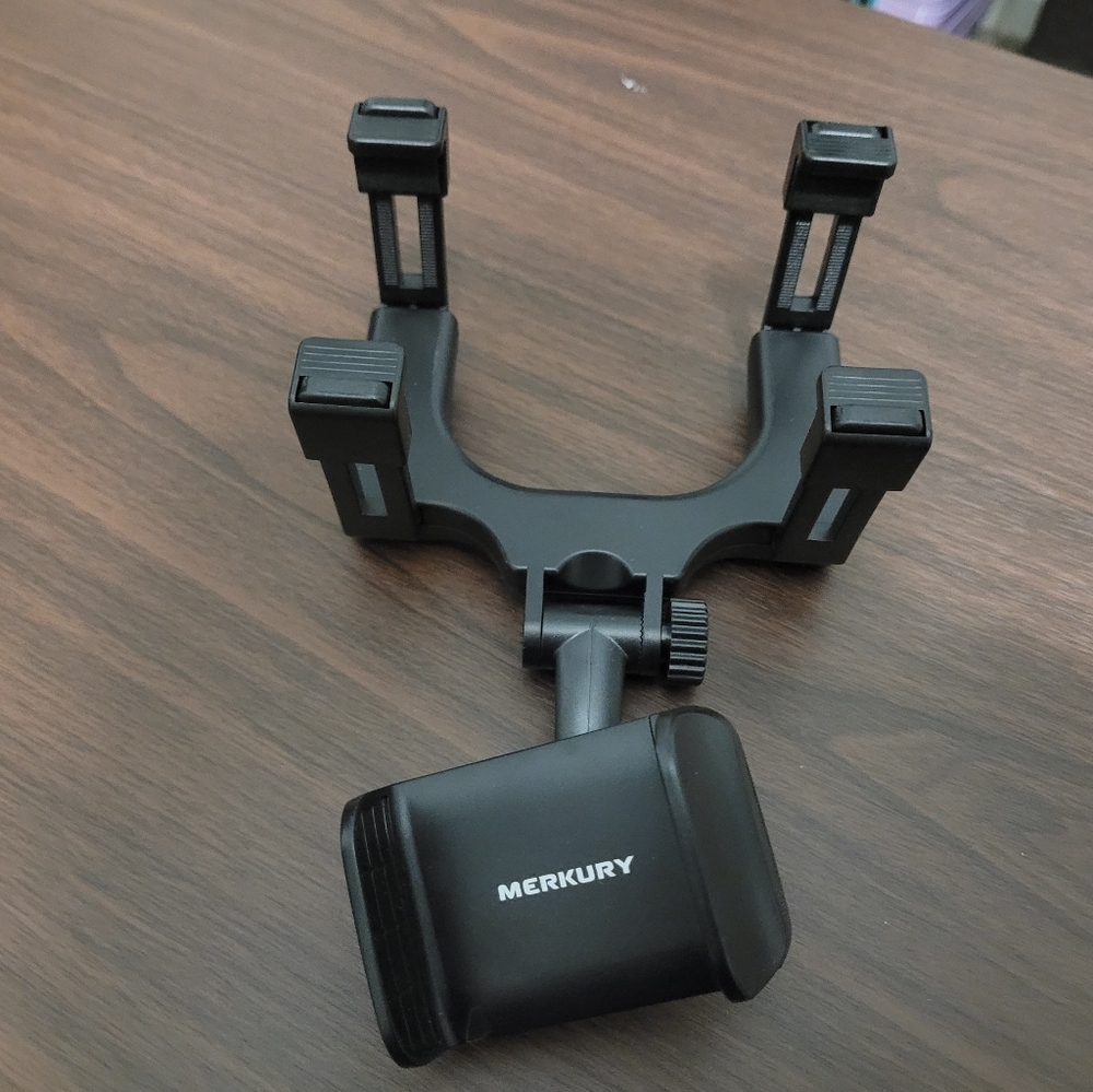 Mercury rear window phone mount